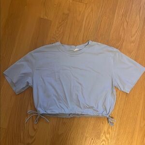 Aritzia Wilfred Tie Sinched Tshirt